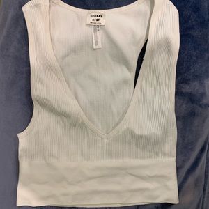 white tank top aritzia sunday best
